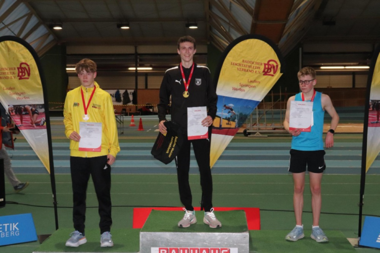 Gold, Silber und Bronze bei den Badischen Meisterschaften